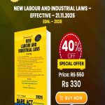 New Labour and Industrial Laws - Effective - 21.11.2025