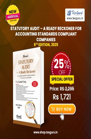 Statutory Audit - A Ready Reckoner for Accounting Standards Compliant Companies